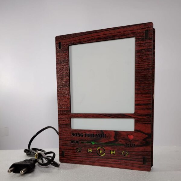 LED Photo frame music layout