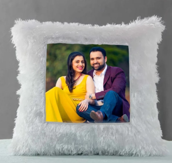 Cushion cover fur (square)